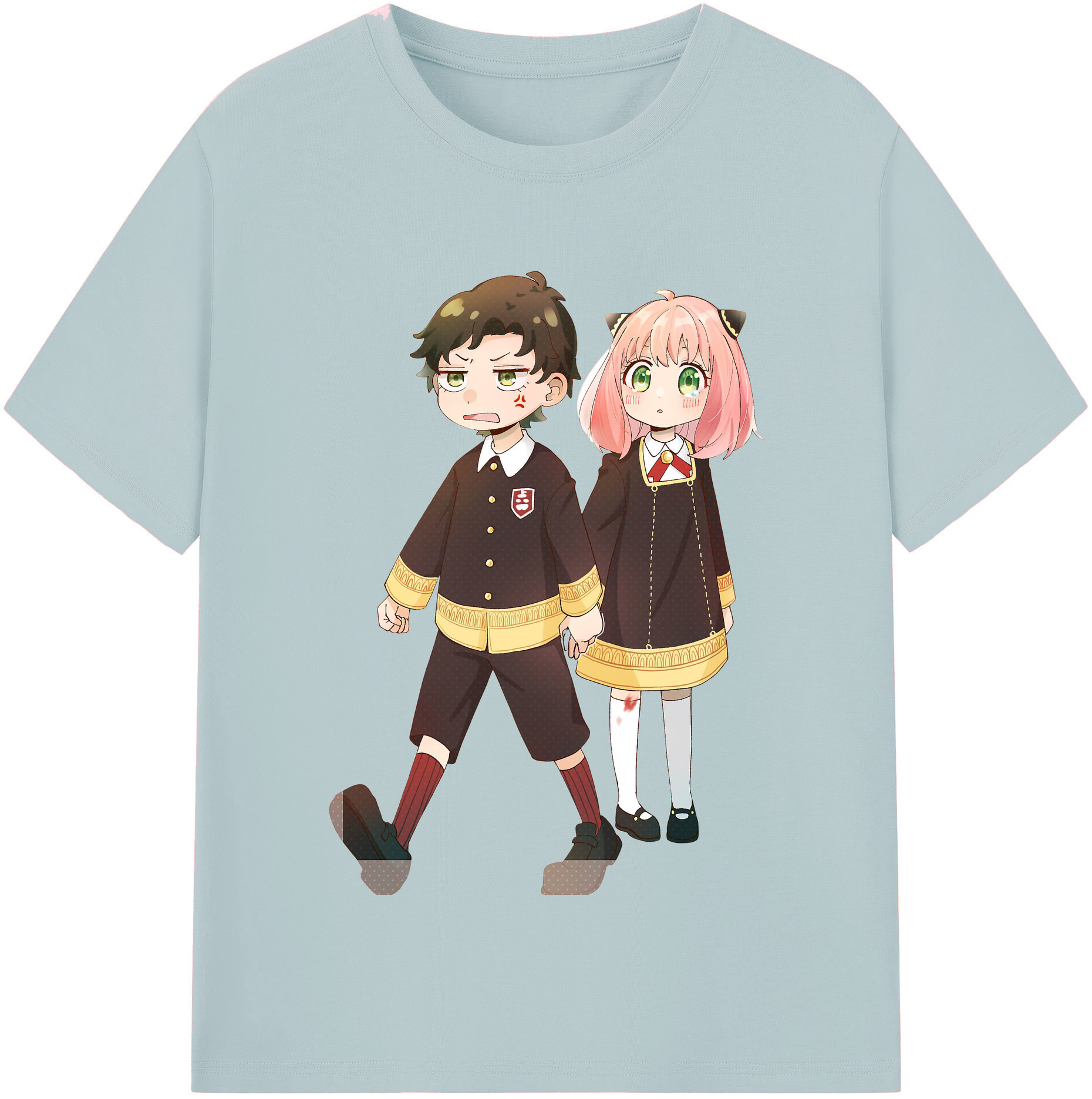 （画像用） SPY×FAMILY间谍家家酒 綿100％半袖Tシャツ（フロントプリント）